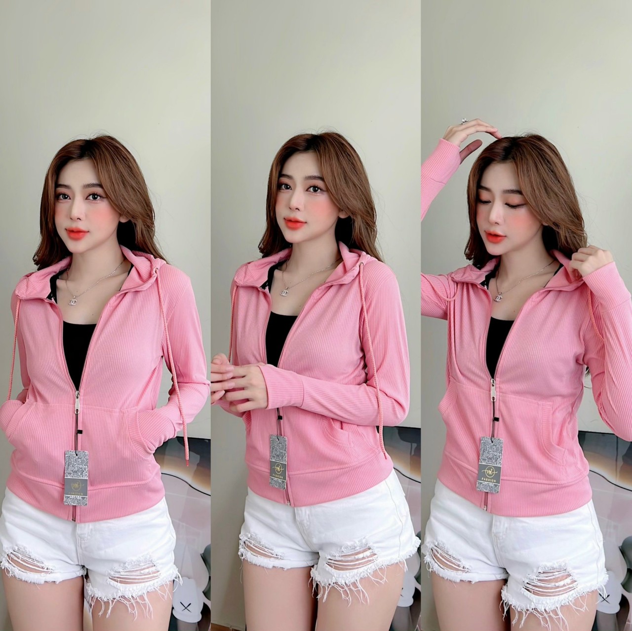 áo Khoác nữ thun gân - cn72