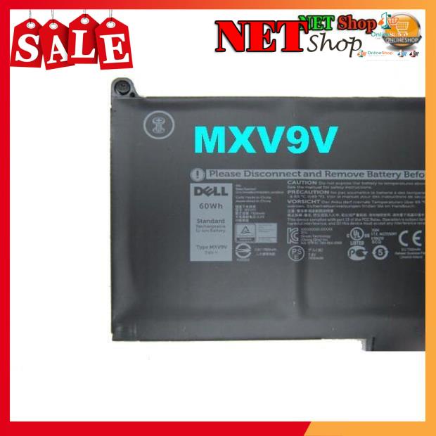 Pin DELL (Original)60Wh Latitude 5300 7300 7400 MXV9V Battery