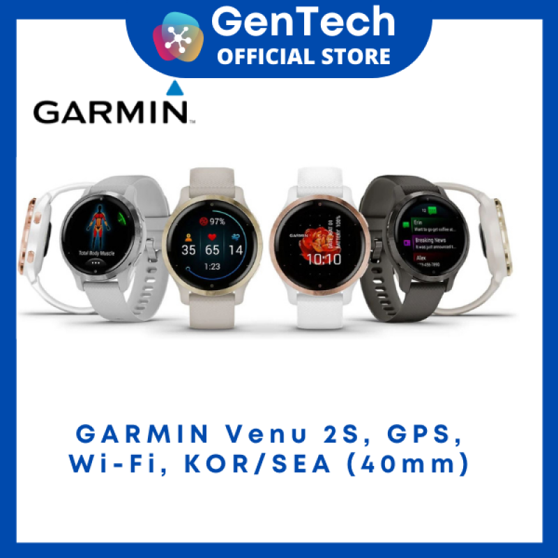 GARMIN Venu 2S, GPS, Wi-Fi, KOR/SEA (40mm)