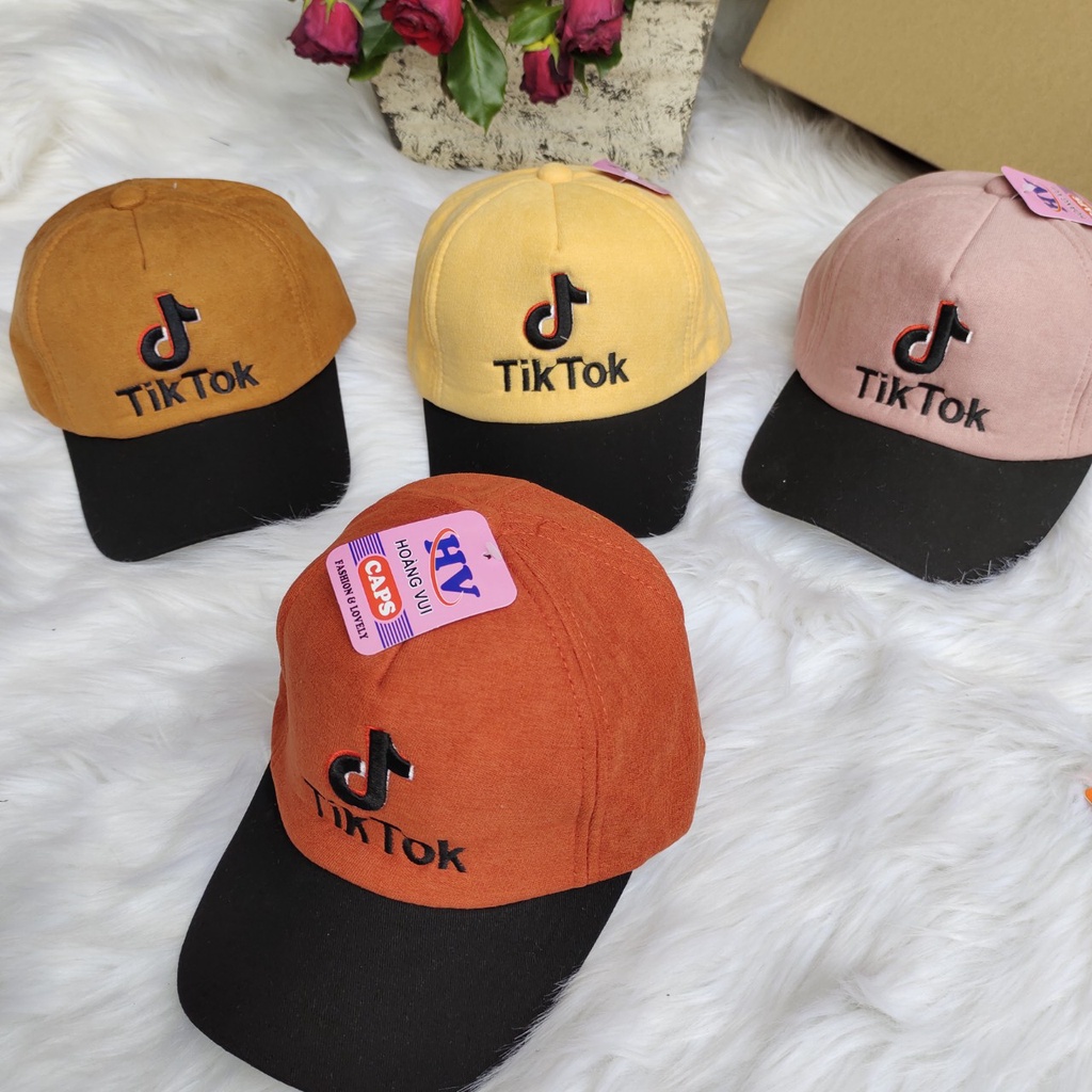 Nón kết, mũ lưỡi trai tiktok trẻ em