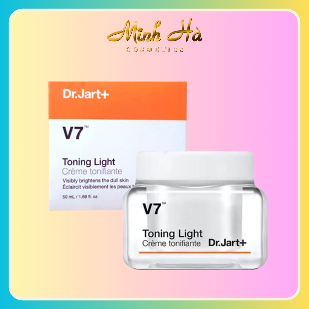 Kem dưỡng trắng da V7 Toning Light Dr.Jart+ 50ml cải thiện tông da se khít lỗ chân lông
