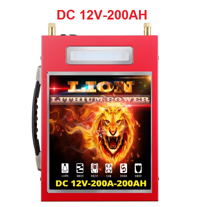 Bình Pin lithium 12V LI-ION- 200Ah
