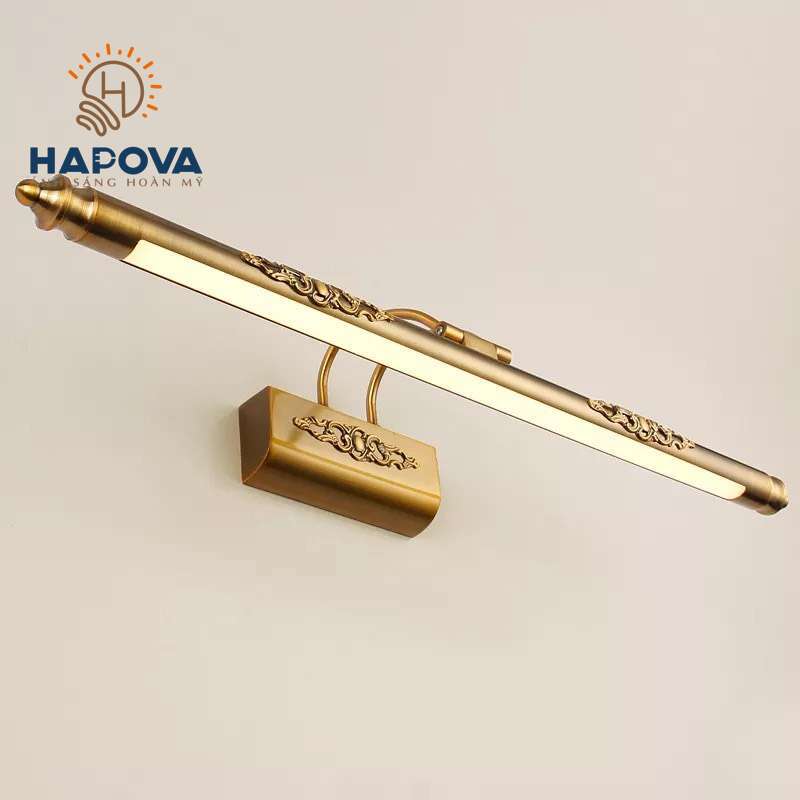 Đèn tường soi tranh bằng đồng cao cấp hapova eiri 6071