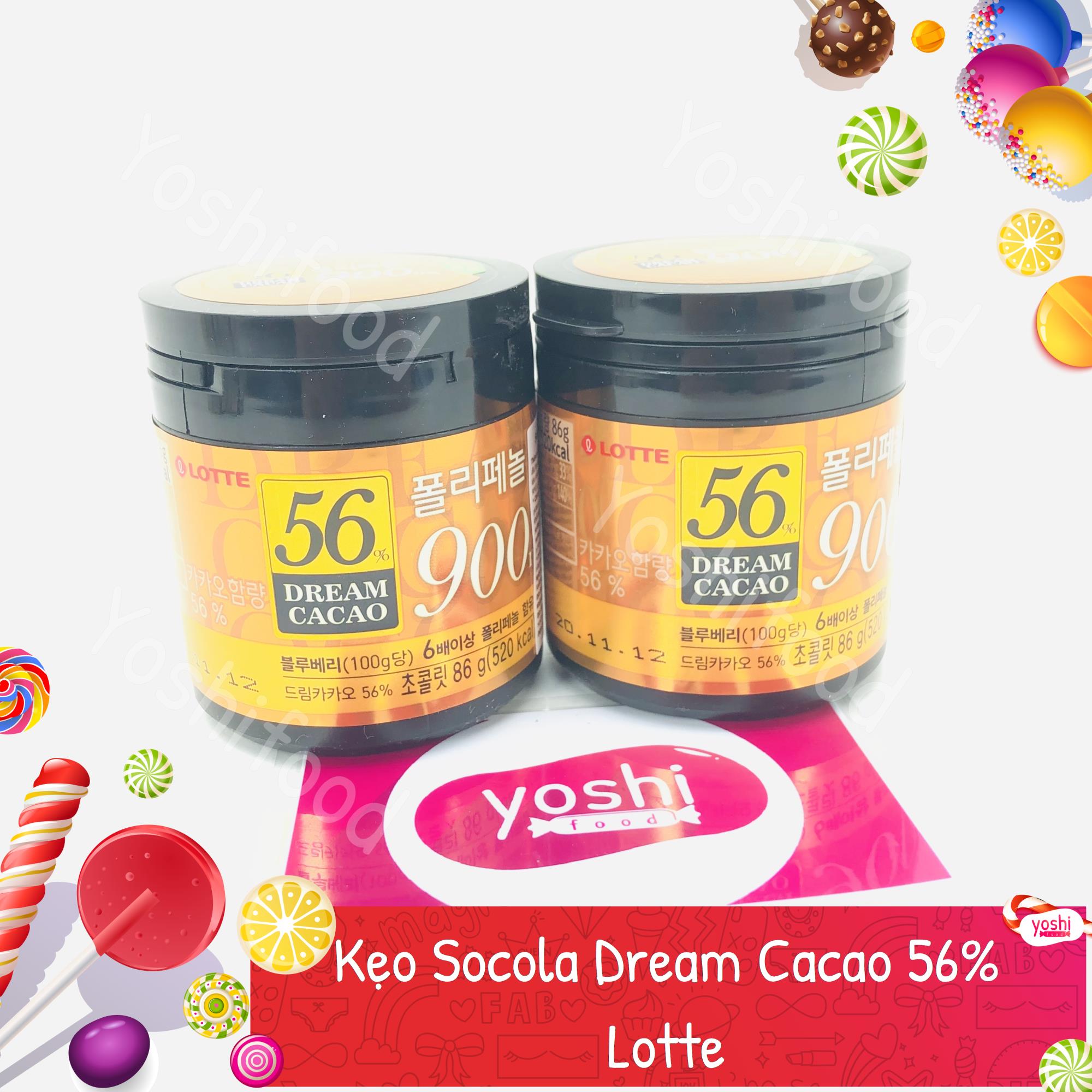 Kẹo Socola Dream Cacao 56% Lotte