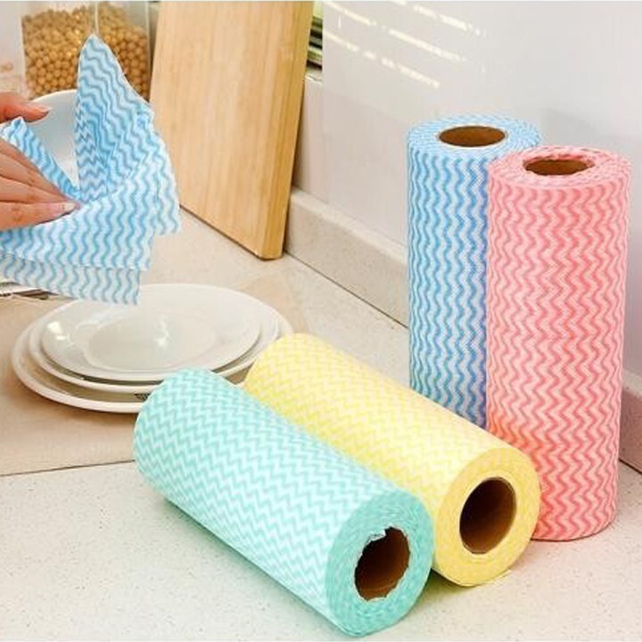 Combo 3 cuộn Khăn lau đa năng-B004