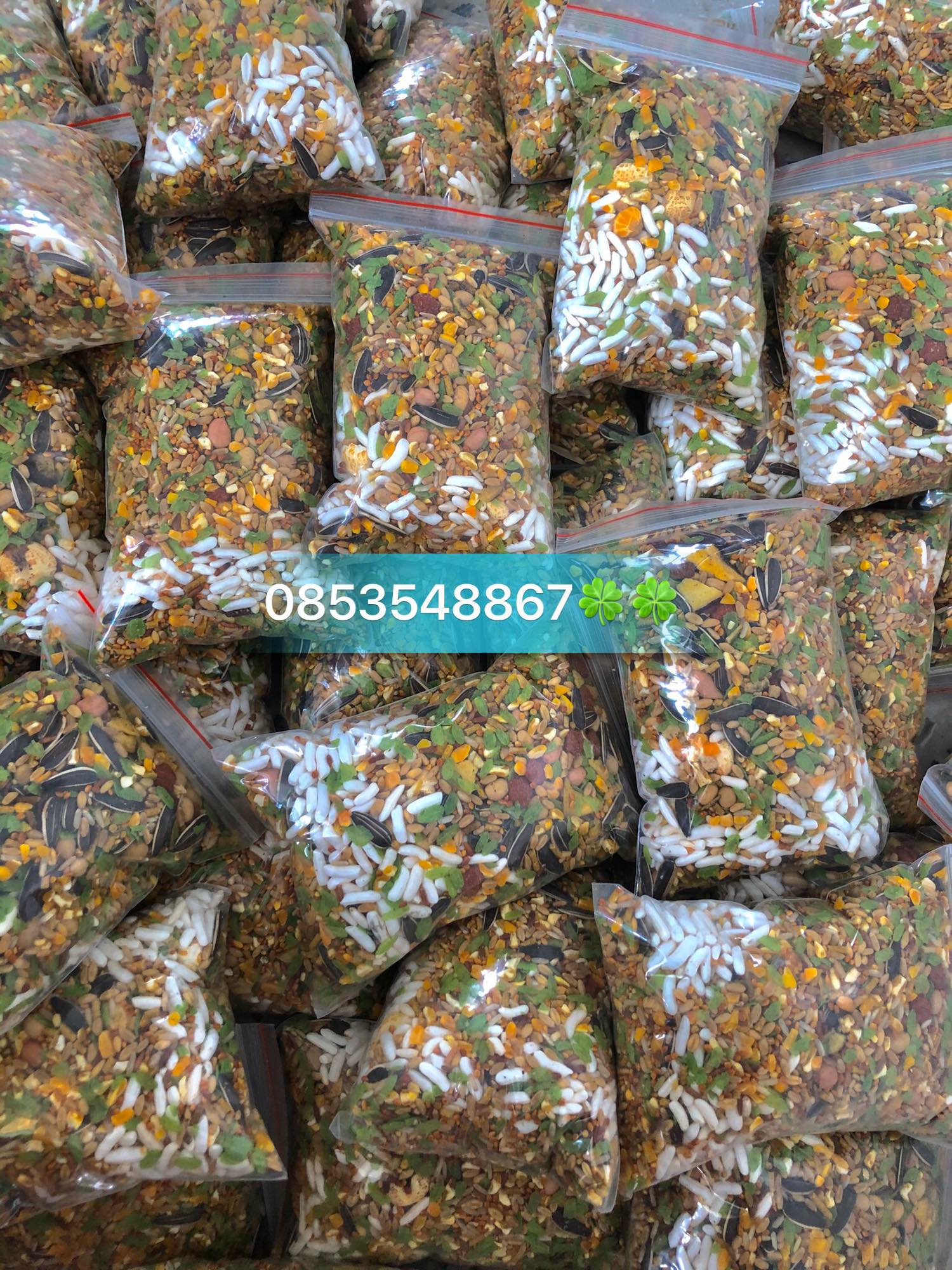 Thức ăn trộn cơ bản cho chuột Hamster, Sóc...