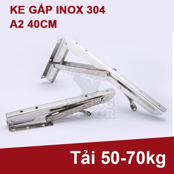 Bản Lề Gập Thông Minh inox A2-40cm -bộ 2 chiếc