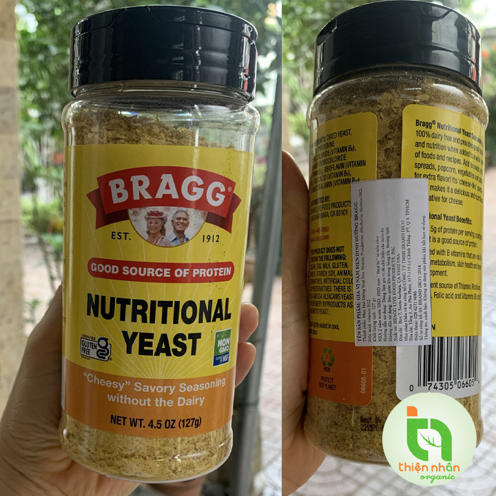 Men Dinh Dưỡng Bragg Nutritional Yeast 127g