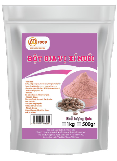 Bột gia vị xí muội 500g