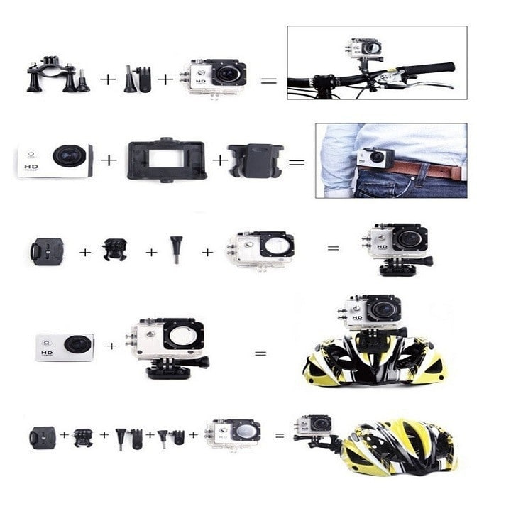 Camera hành trình 2M HD 1080p chống nước