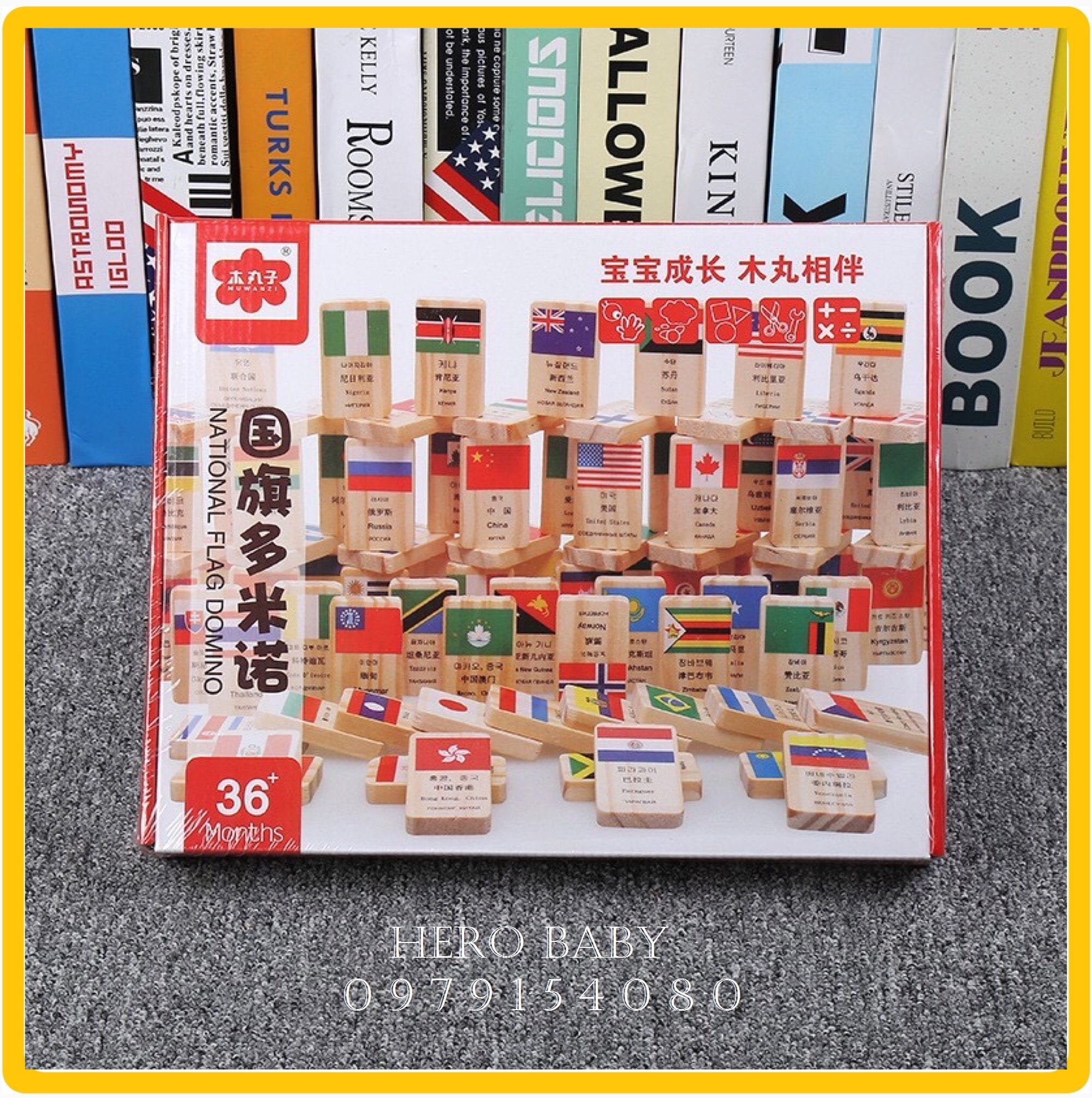 [HCM]100 CỜ DOMINO CÁC QUỐC GIA (CHẤT LƯỢNG CAO)