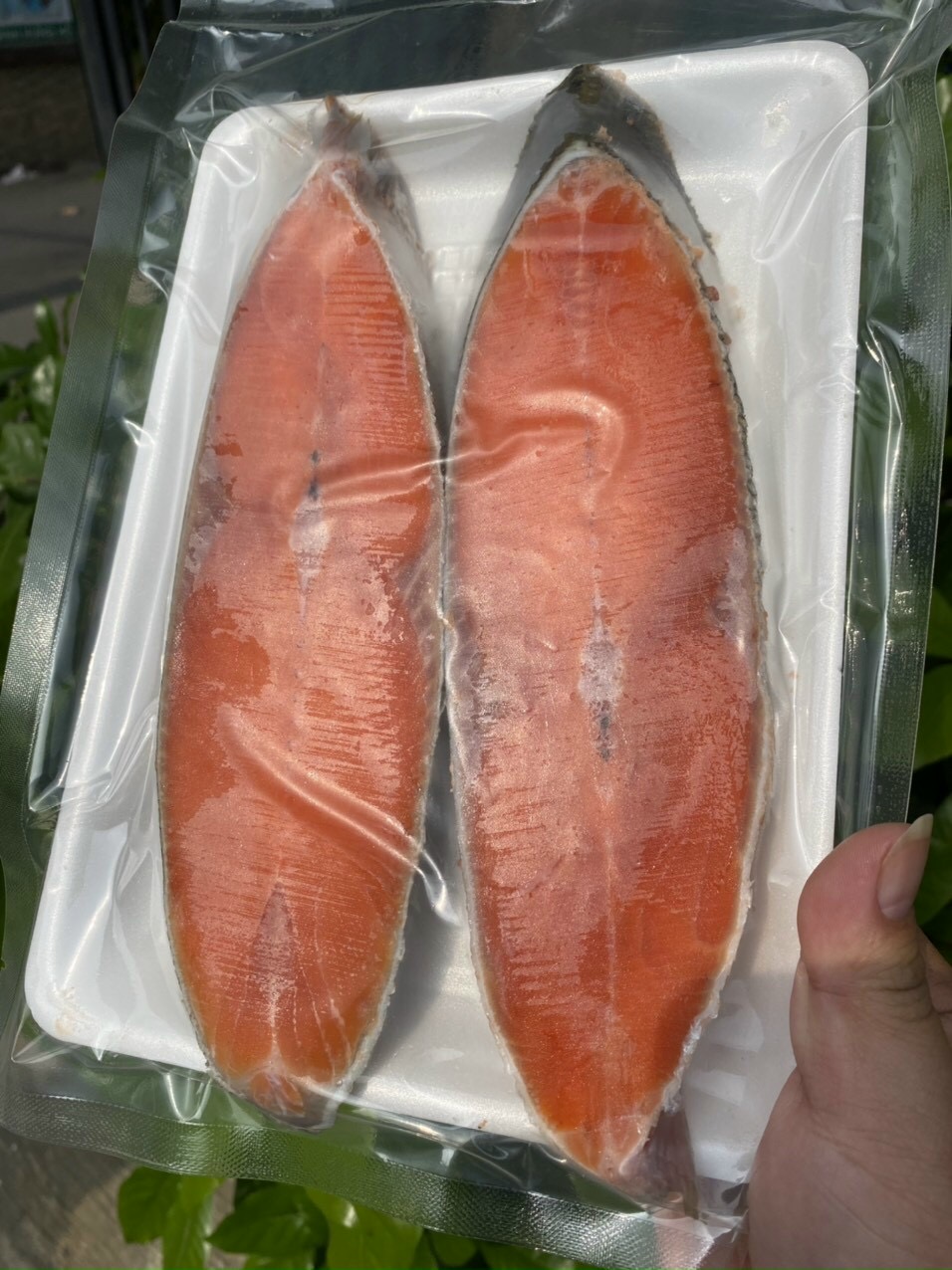 ￼Cá hồi cắt khúc 1kg (giao tphcm)
