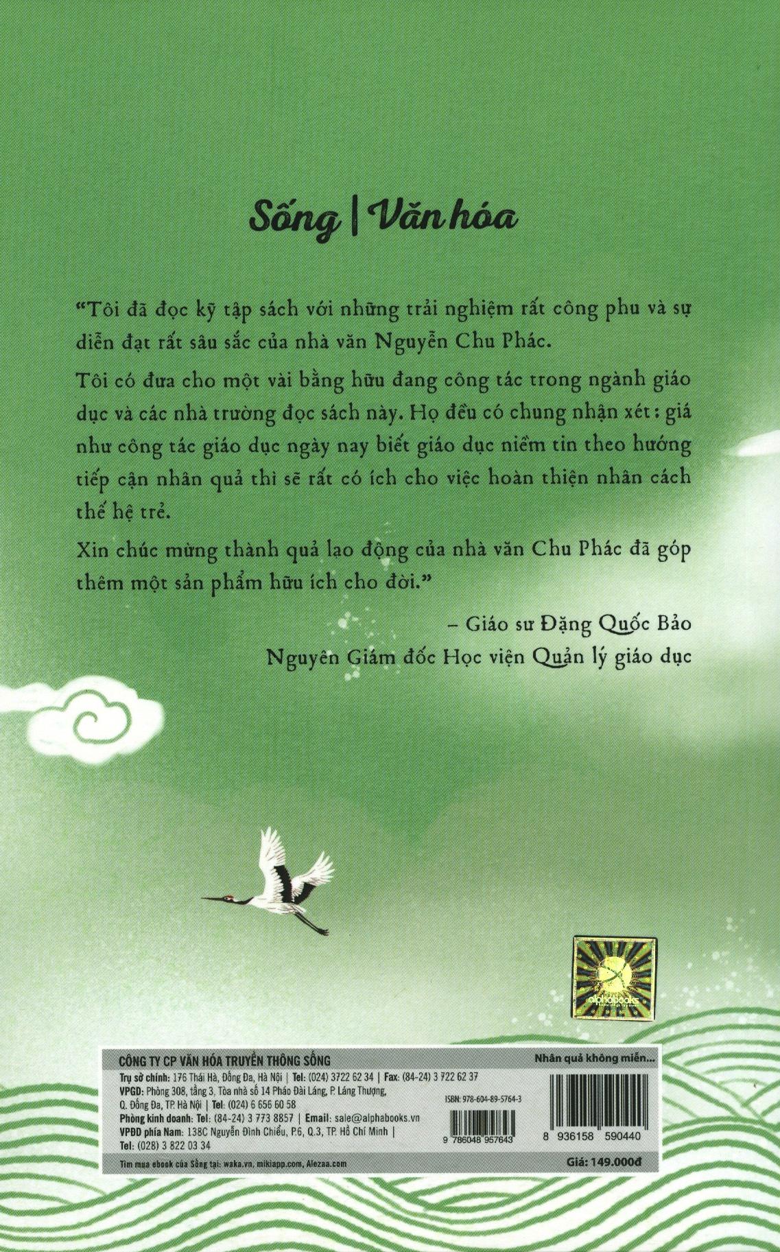 Sách - Nhân quả không miễn trừ ai (Tái bản 2019)