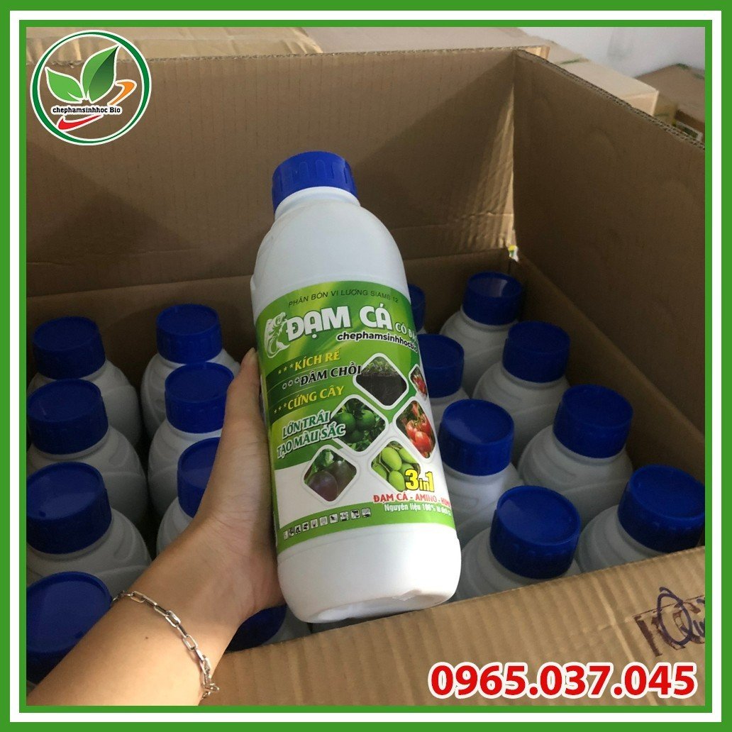 Phân đạm cá đậm đắc hữu cơ sinh học Bio. Chai 1l
