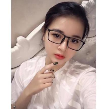 [HCM]Kính giả cận Thời Trang Nữ Gọng Dẻo ( Đen )