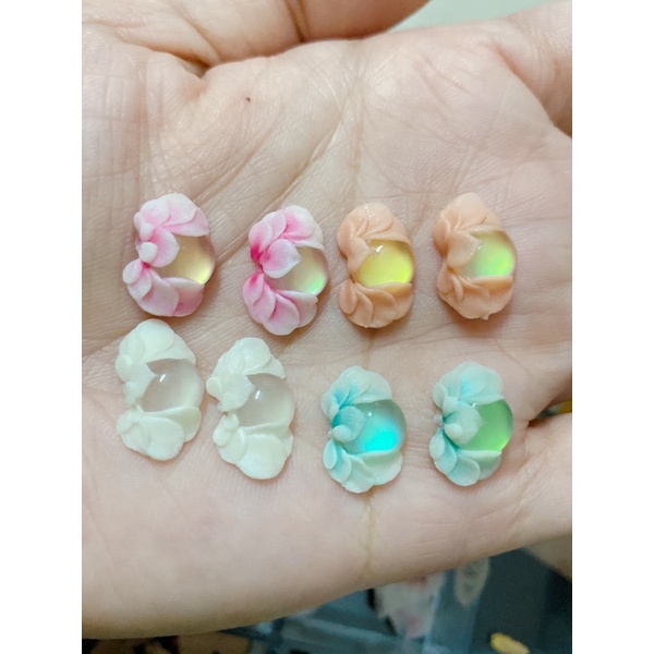[NNails] hoa bột dán móng