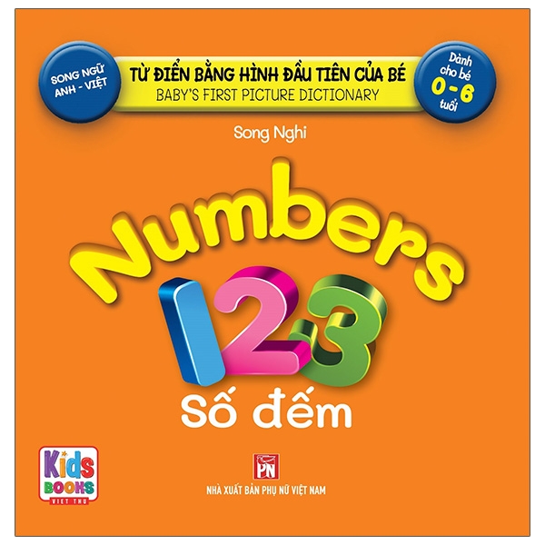 Fahasa - từ điển bằng hình đầu tiên của bé - numbers - số đếm