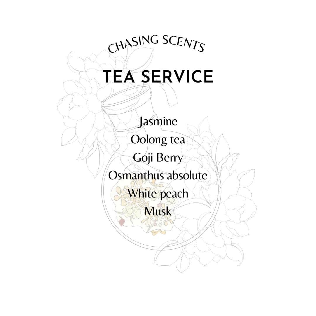 [Chiết 2ml/5ml/10ml] Nước hoa Chasing Scents Tea Service Chính Hãng