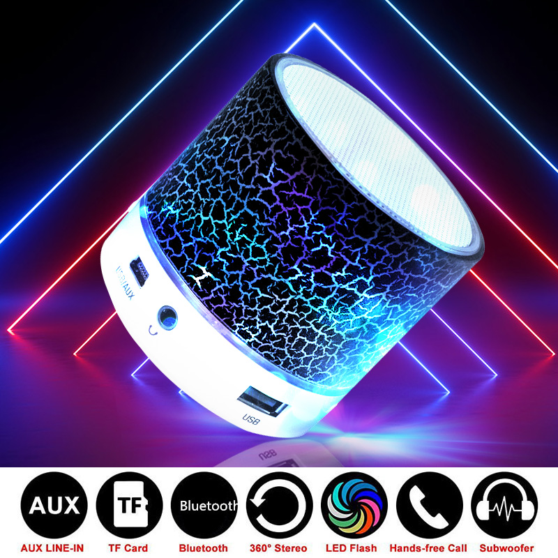 Loa mini bluetooth - led nháy theo nhạc