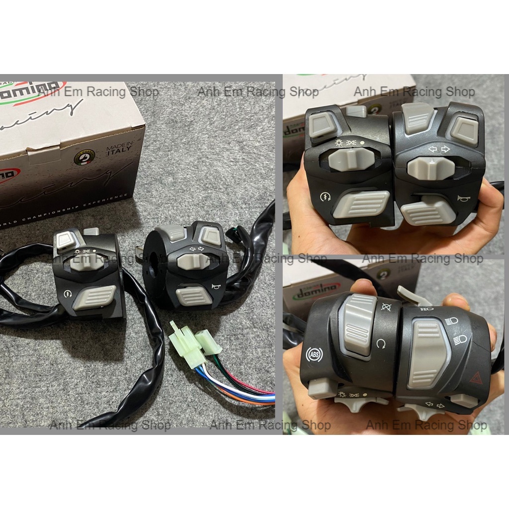 Cùm công tắc Light Master có đèn full chức năng gắn mọi loại xe