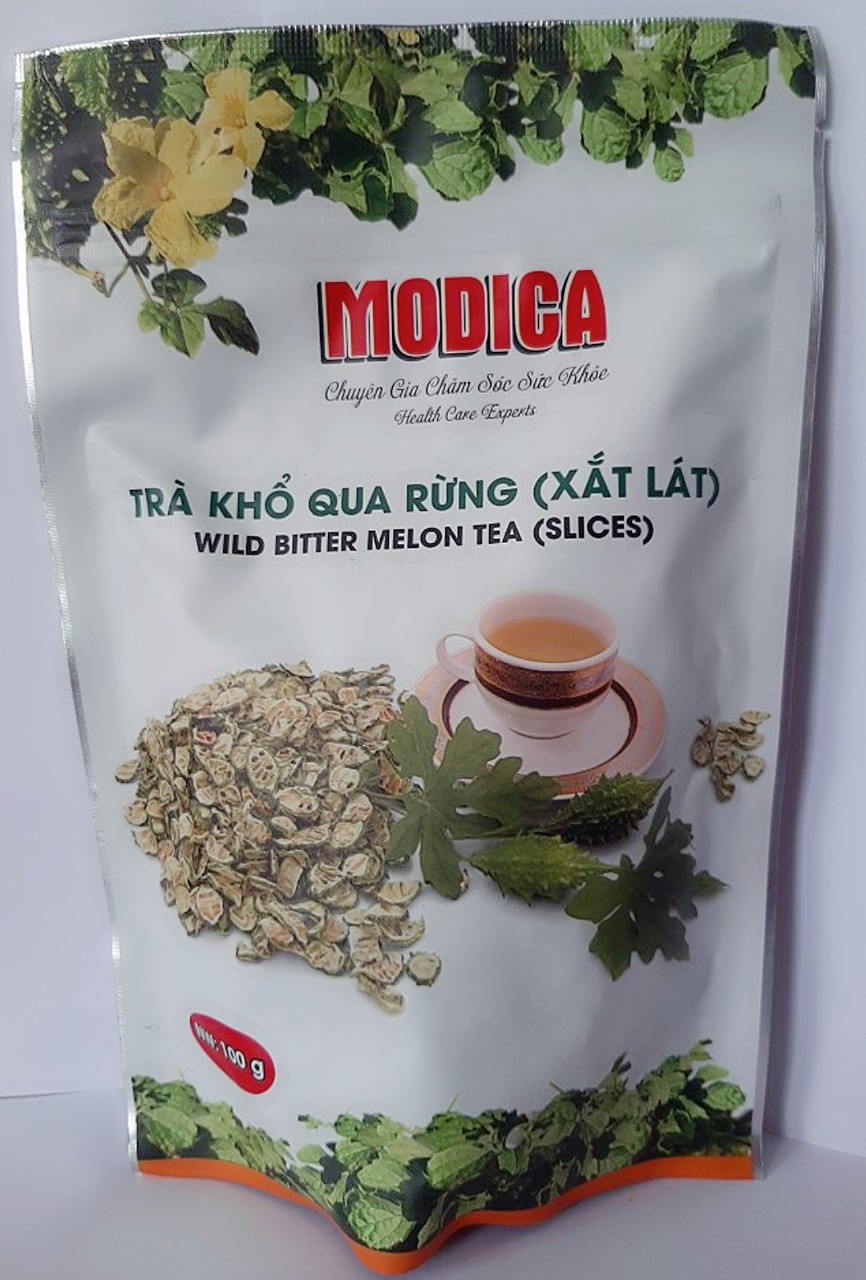Trà khổ qua rừng xắt lát MODICA 100g