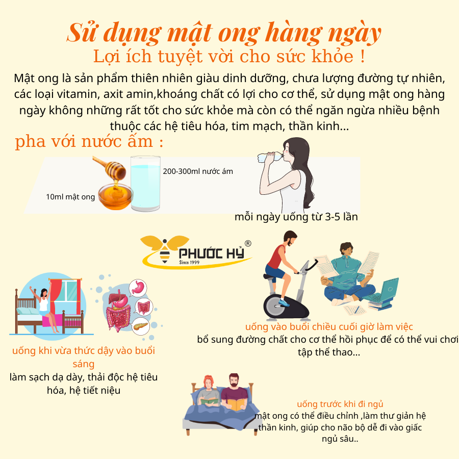 Mật Ong Phước Hỷ- Mật Rừng Tràm 1 lít