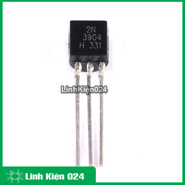 Transistor NPN 2N3904 0.2A 40V chân cắm/chân dán