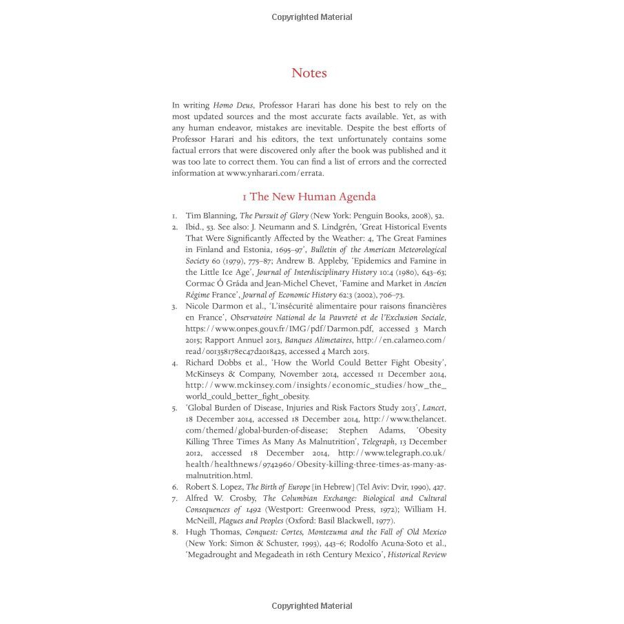 Sách Ngoại Văn: Homo Deus ( Phiên Bản: Tiếng Anh - Khổ Lớn)