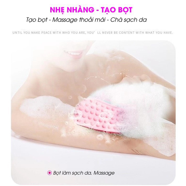 DÂY ĐAI TẮM CHÀ LƯNG, CỌ LƯNG SILICON