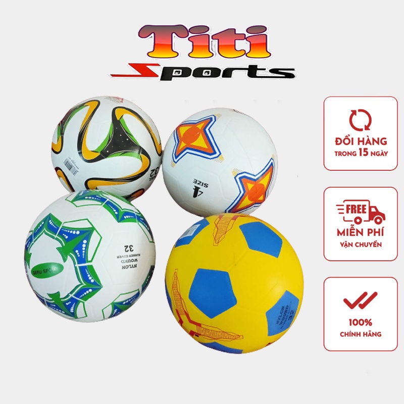 Quả Bóng Đá Trẻ Em Cao Su Geru Số 2-3-4-5 Chính Hãng Màu Ngẫu Nhiên Tặng
