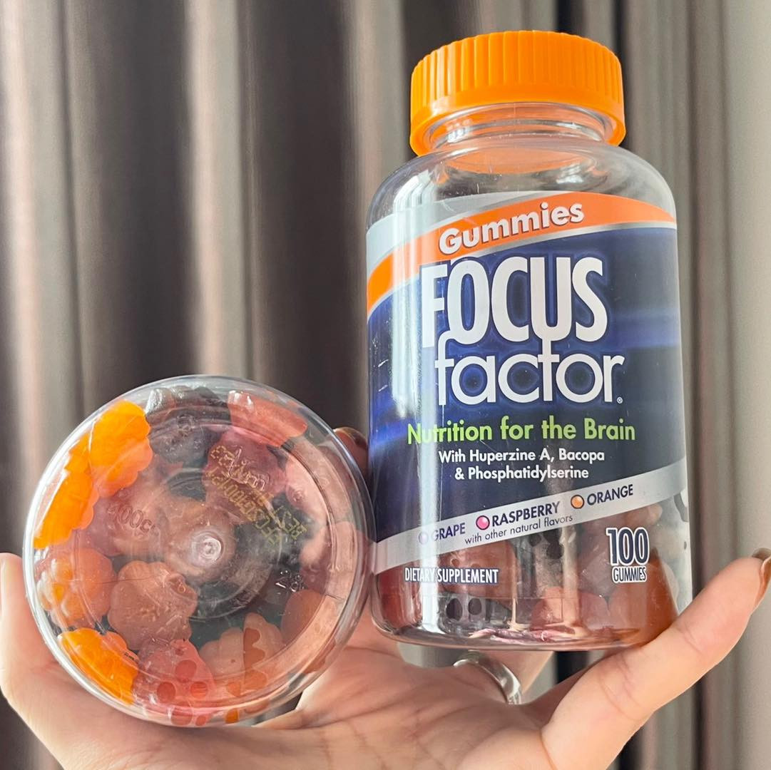 KẸO DẺO BỔ NÃO FOCUS FACTOR 100 viên