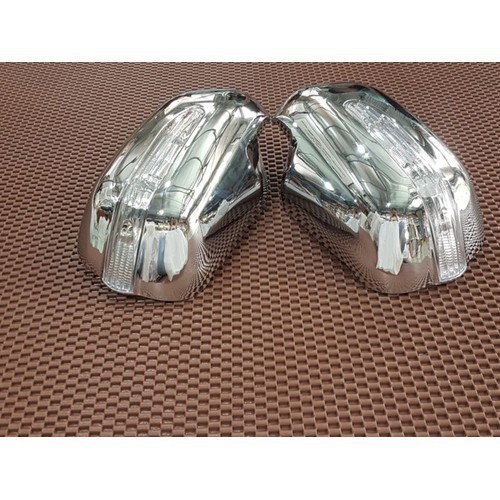 Ốp gương Toyota inova có đèn 2008 - 2015 Mạ Crom chống xước op guong chieu hau ma xi