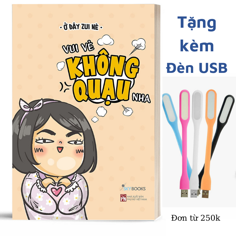 SÁCH - Vui Vẻ Không Quạu Nha + Tặng kèm bookmark