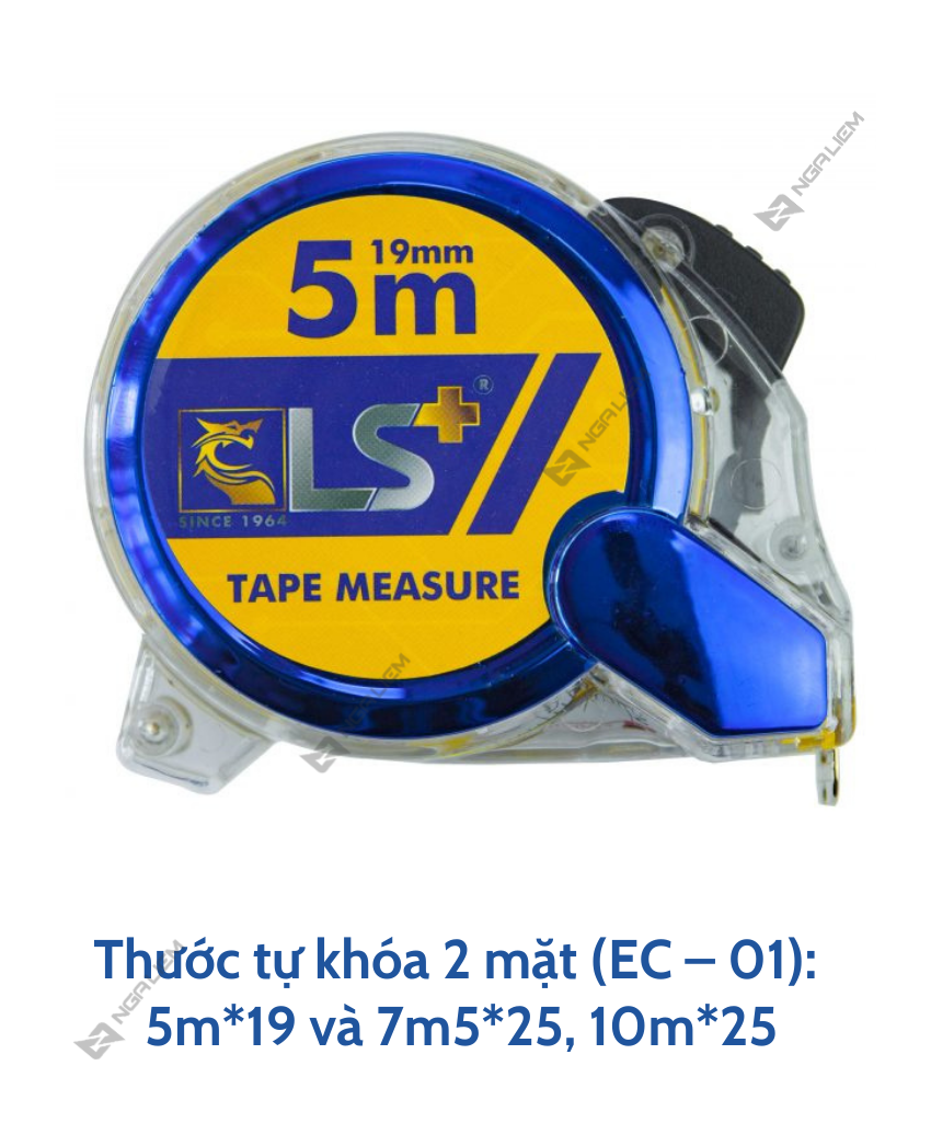 Thước Trong 2 Mặt Khóa Tự Động LS+