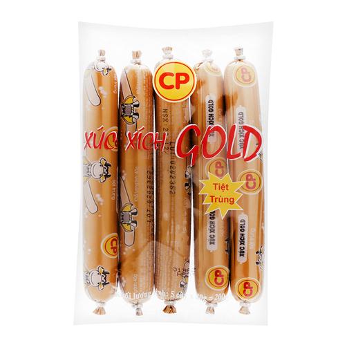 [HCM]1 THÙNG XÚC XÍCH TIỆT TRÙNG BÒ 40G (4KG - 20 GÓI)
