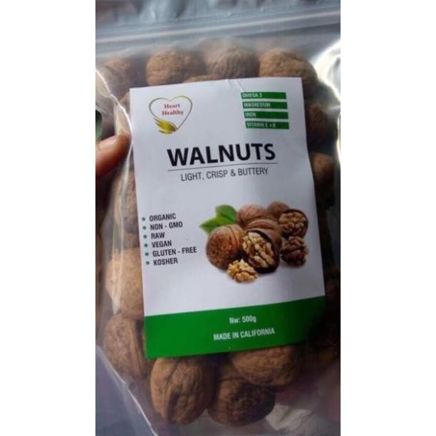 1kg Quả Óc Chó Nhập Khẩu (hàng mỏng vỏ, sấy khô date mới nhất, thơm ngon)