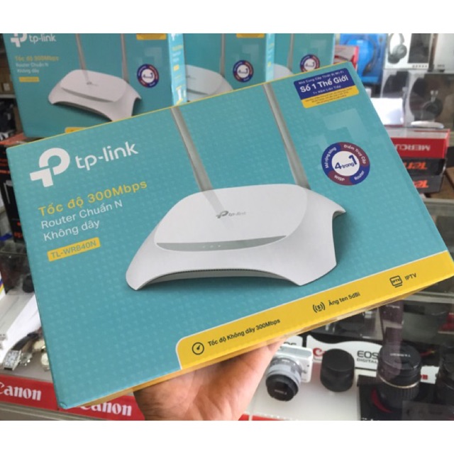 Bộ phát wifi TP-Link TL-WR840N tốc độ 300Mbps