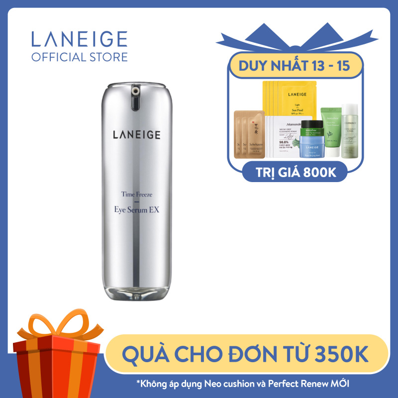 Tinh Chất Dưỡng Da Vùng Mắt Giúp Dưỡng Hiệu Quả Và Ngăn Ngừa Lão Hóa Vùng Da Quanh Mắt Laneige Time Freeze Eye Serum Ex 20Ml giá rẻ