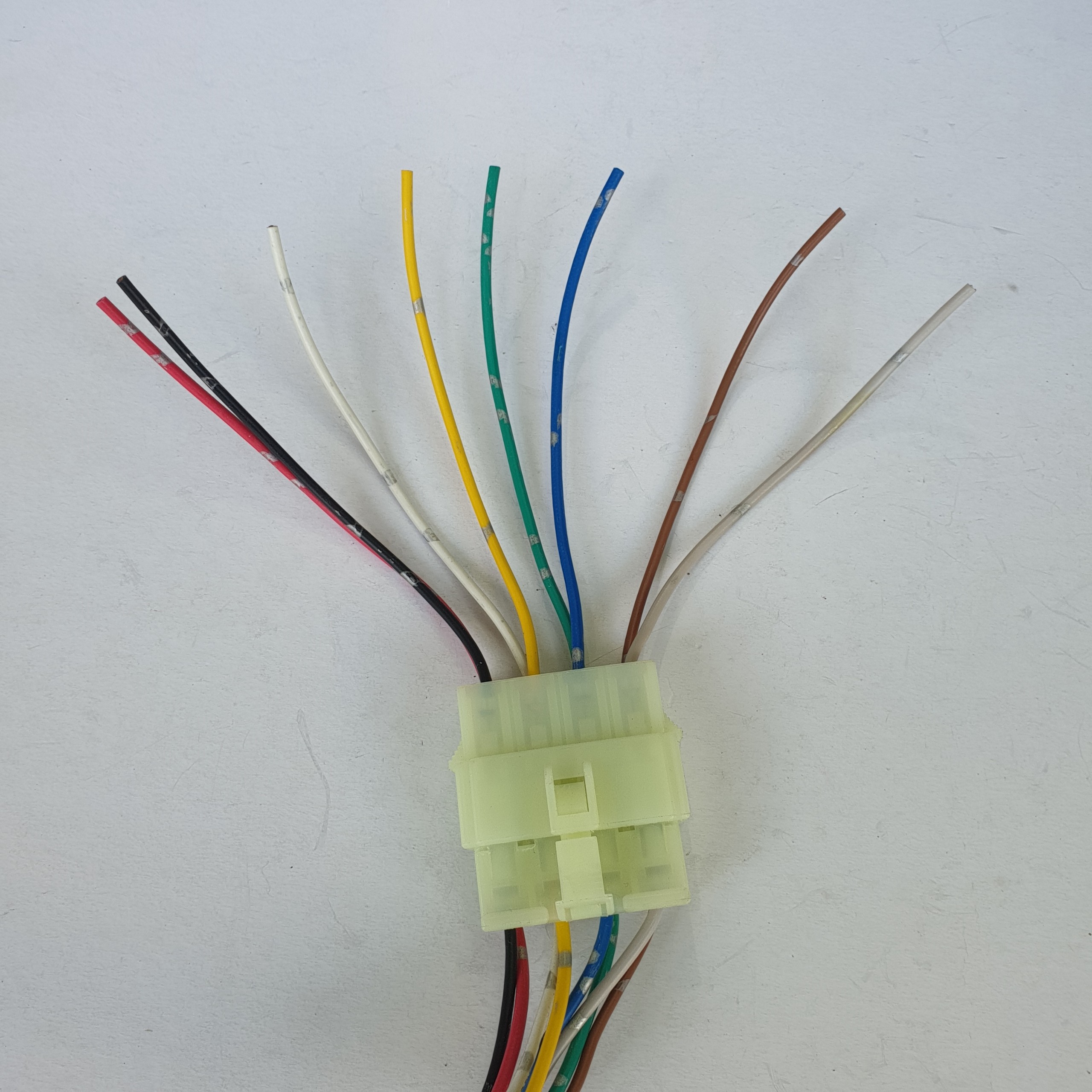 Giắc đực cái 6 và 8 chân nối điện ô tô – jack kết nối đực cái chân to