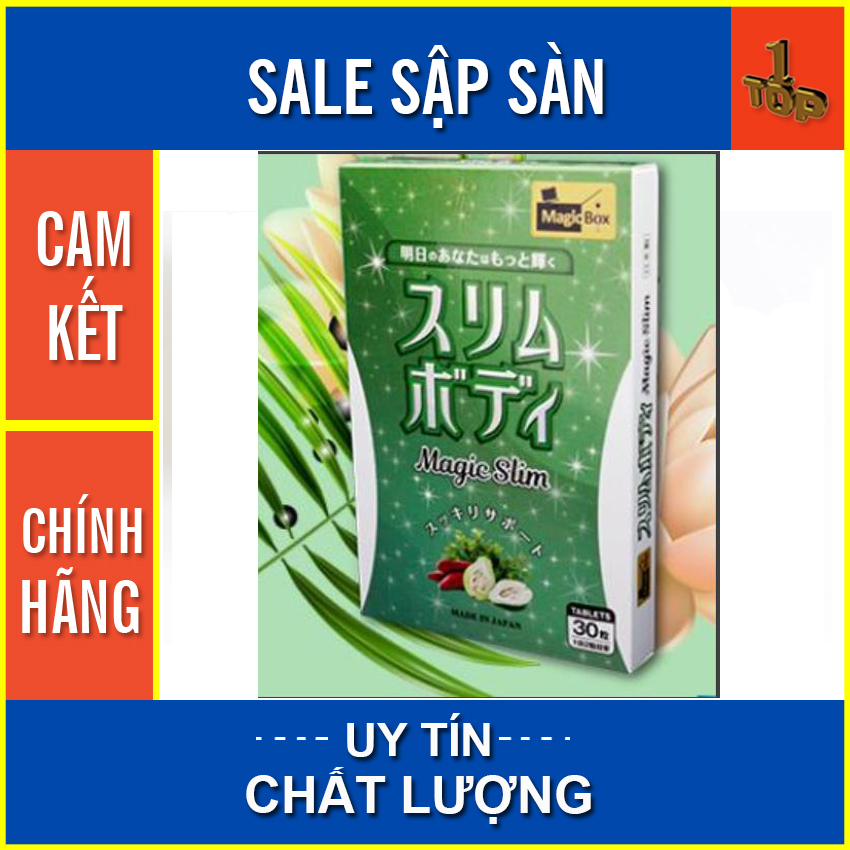 Viên Uống Hỗ Trợ Giảm Cân Magic Slim Hộp 30 viên Nhật Bản