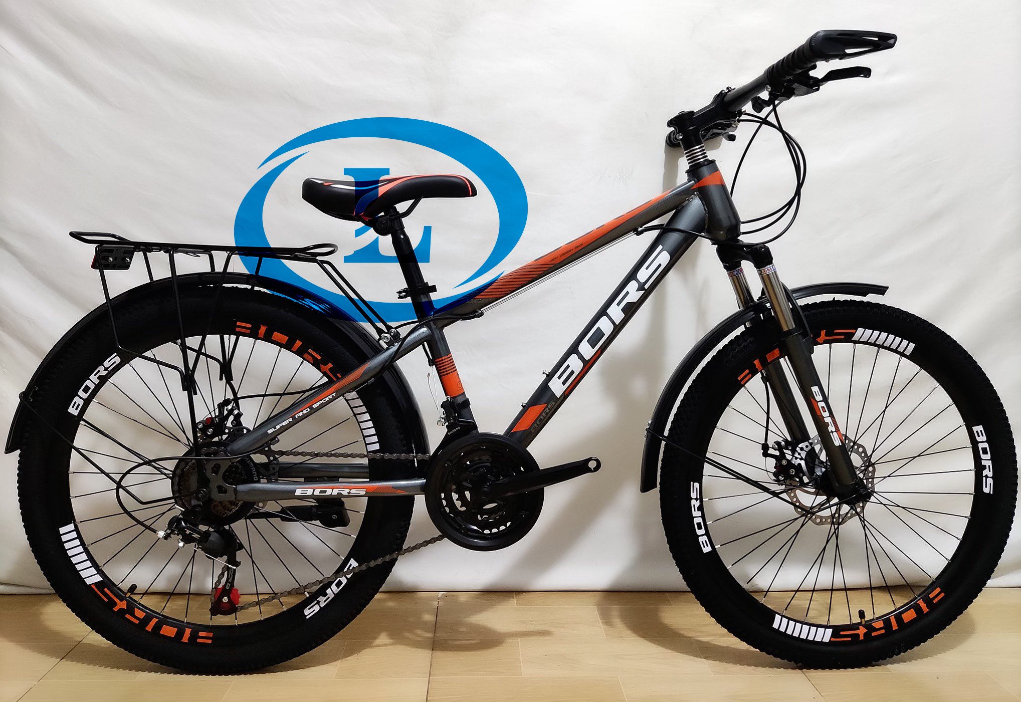 Xe đạp địa hình nam 24 inch bors đề