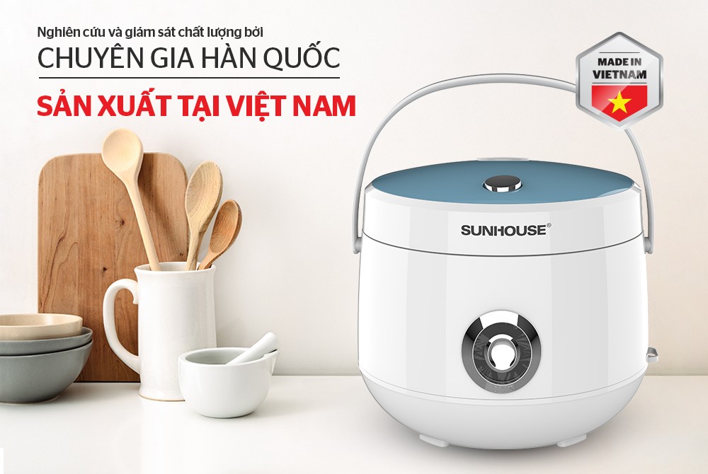 Nồi cơm điện 1,8L Sunhouse SHD8606