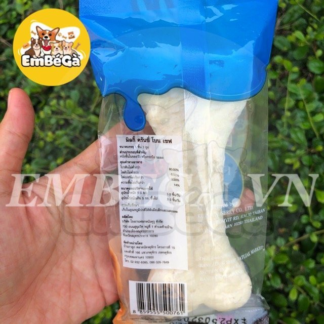 [MILKY] XƯƠNG GẶM VỊ SỮA MILKY CHO CÚN 🍖🍼