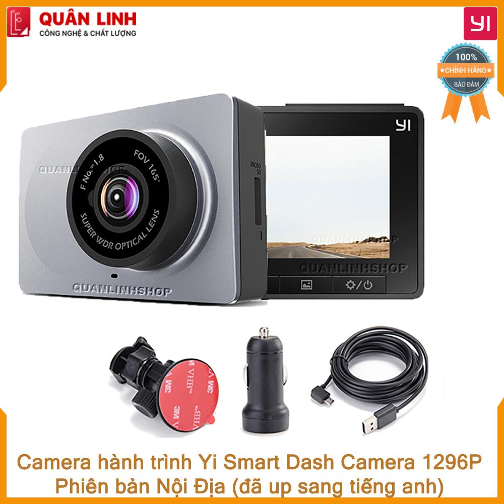Camera hành trình YI Smart Dash Camera 1296p (có tiếng anh)