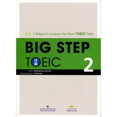 Sách - Big Step TOEIC 2 (LC + RC) - Kèm CD