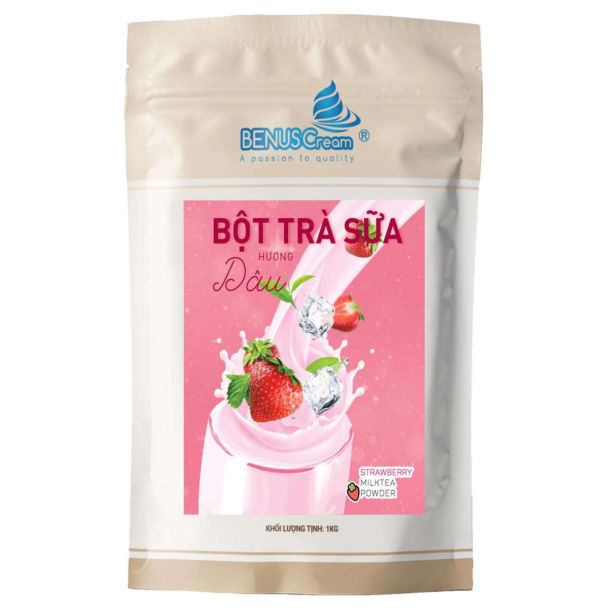 BỘT TRÀ SỮA HÒA TAN BENUSCream - Túi 1kg