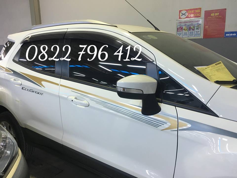 Tem dán sườn xe Eco Sport, EcoSport