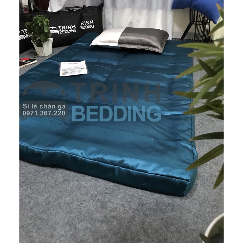Áo bảo Vệ/ Bọc Nệm TOPPER 2 MẶT SIÊU MÁT VẢi PHI LỤA MÁT MỊN TrinhBedding