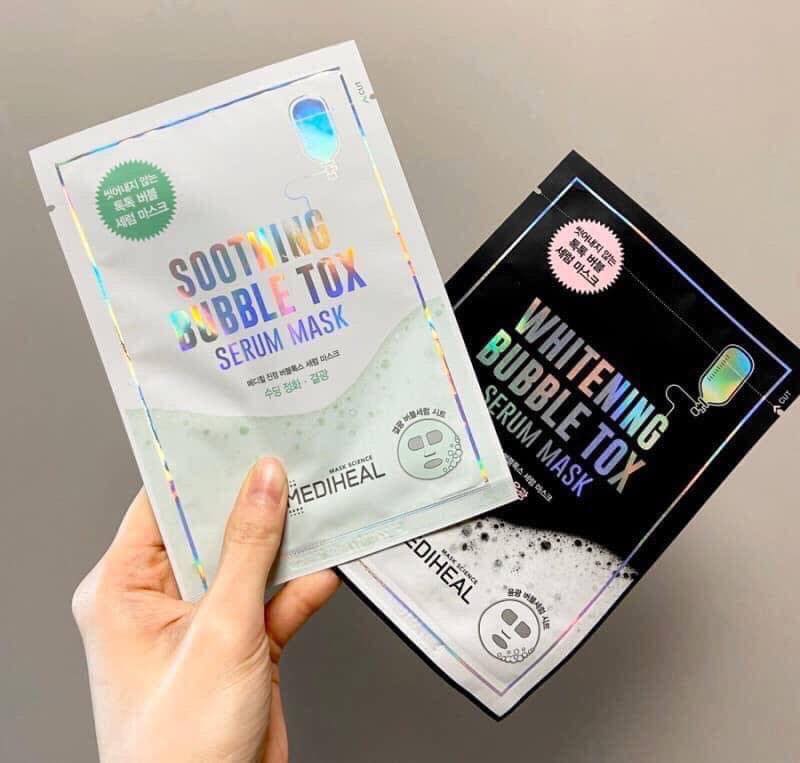 Mặt nạ sủi bọt Mediheal Bubble Tox Serum Mask