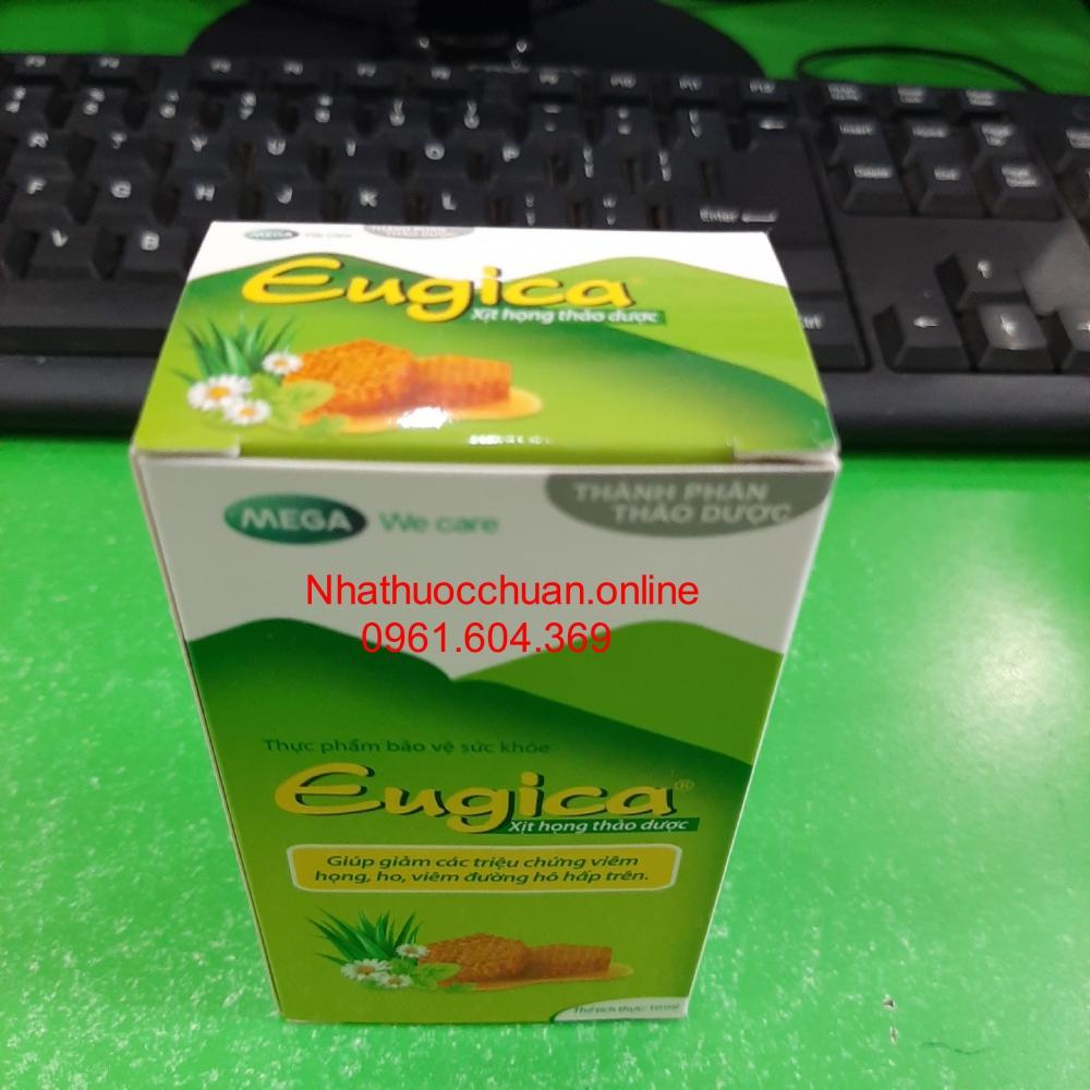 Xịt họng thảo dược Eugica (10ml)